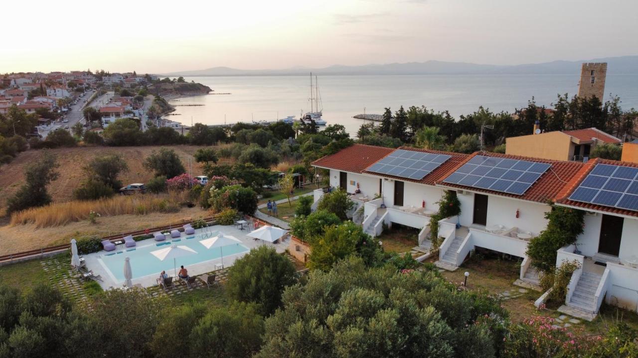 Villa Madeleine Tower View Néa Fókaia Exterior foto